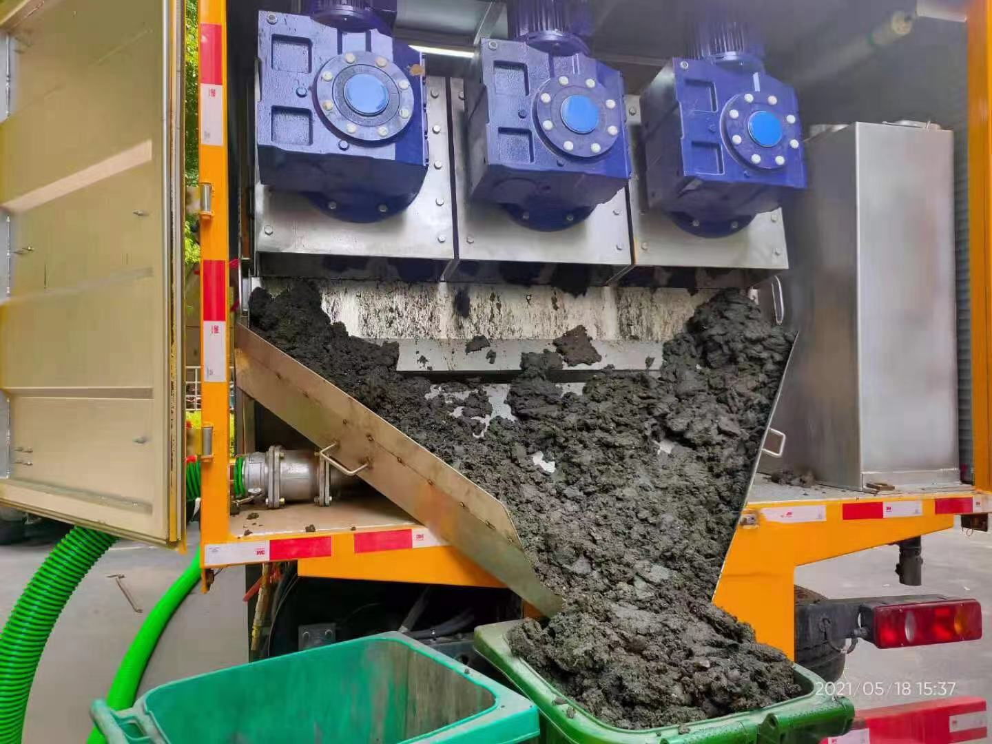 巴宜化粪池清掏城市维护站-泥浆净化干湿分离处理